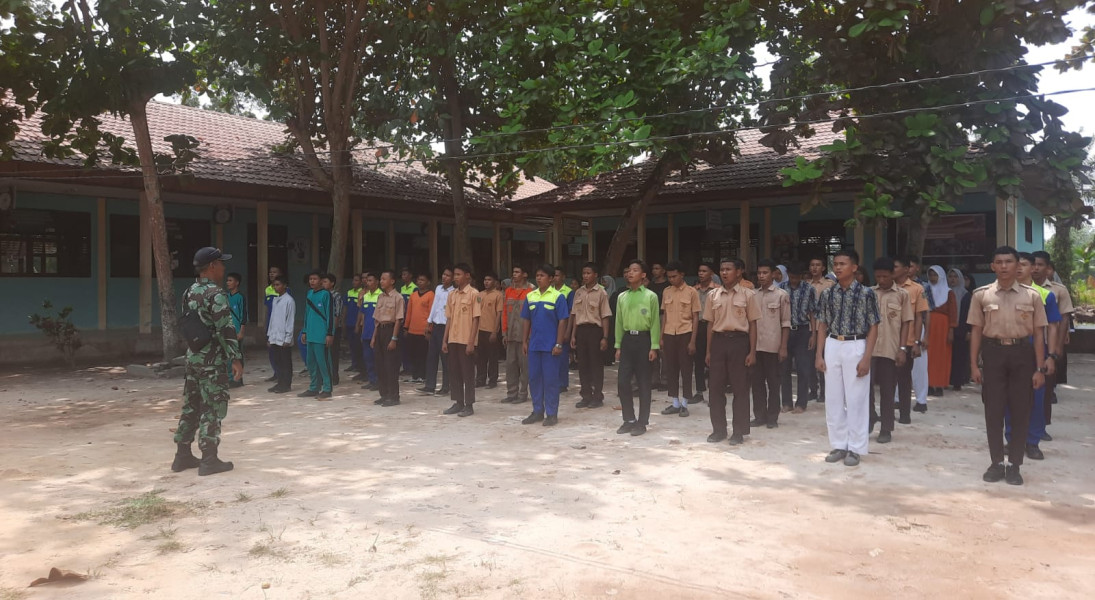 Bati Tuud Ramil 03 Jadi Pelatih Untuk Siswa Sekolah Dengan Materi PBB