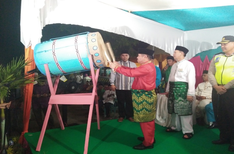 Bupati Bengkalis hadiri Pawai Takbir Idul Fitri 1438 H di Kecamatan Mandau