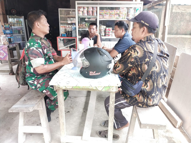 Serka Khorianto Berikan Sosialisasi Terkait Kamtibmas