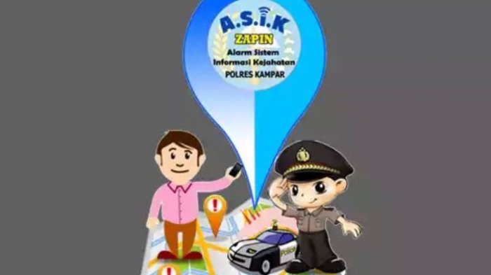 Mantap... Polres Kampar Bisa Terima Laporan Kejahatan Lewat Android
