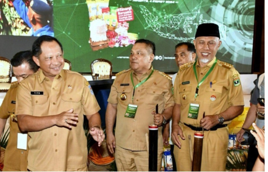 Pj Gubri Hadiri Rakor Pengamanan Pasokan dan Harga Pangan Jelang HBKN 2024