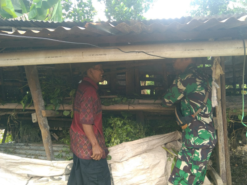 Koptu Erwan Temui Peternak dan Sampaikan Ini