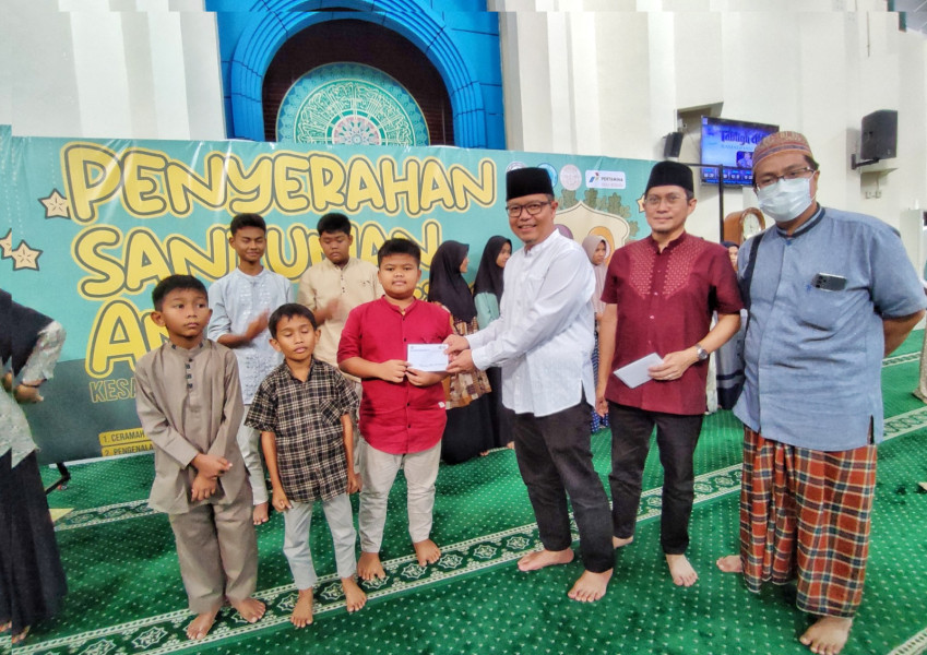 Tebar Manfaat ke Masyarakat, PHR Santuni 545 Anak Yatim dan Bagikan 500 Sembako Gratis ke Duafa