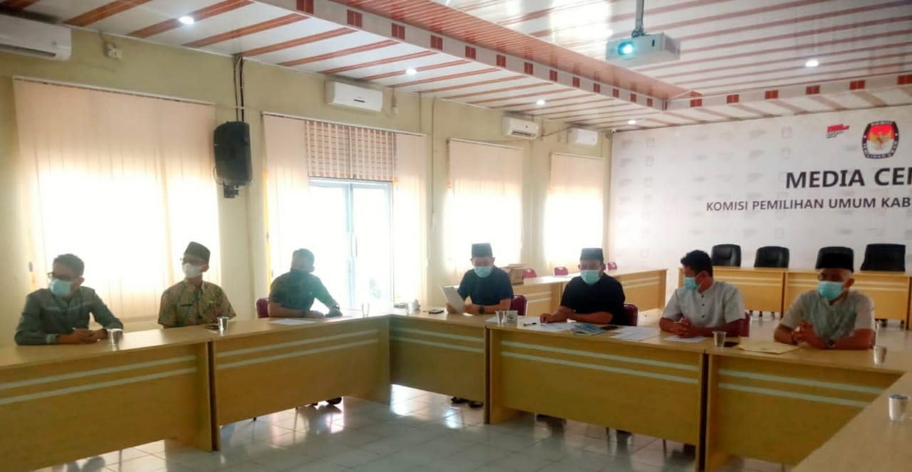 KPU Rohil Lakukan Siaran Pers Pemutakhiran Data Pemilih Berkelanjutan Periode Bulan Juli