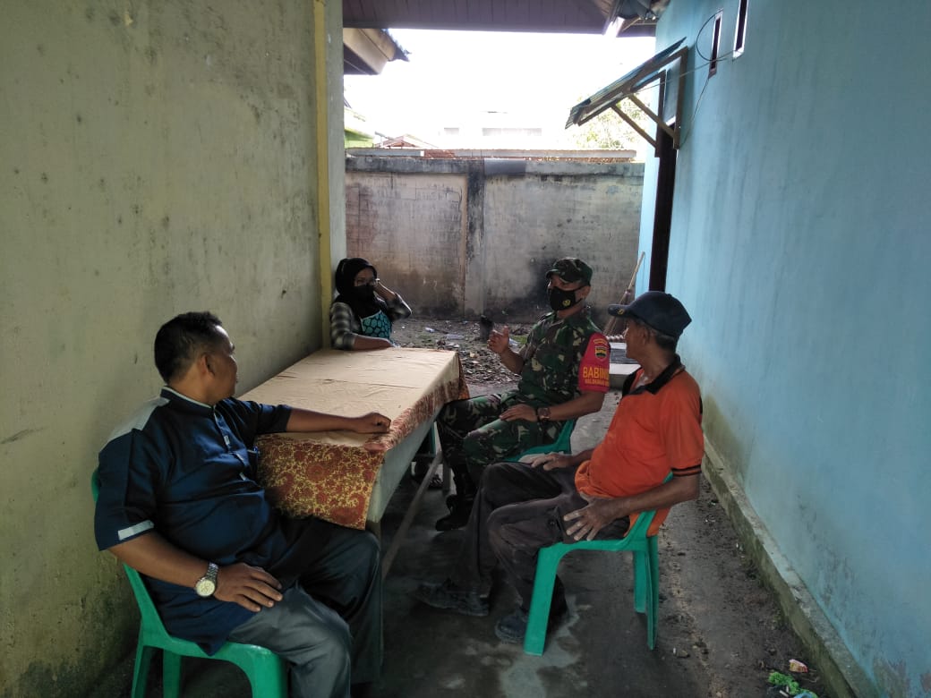 Serda Boby Rahman Bersilaturahmi Dengan Masyarakat dan Aparat Kelurahan