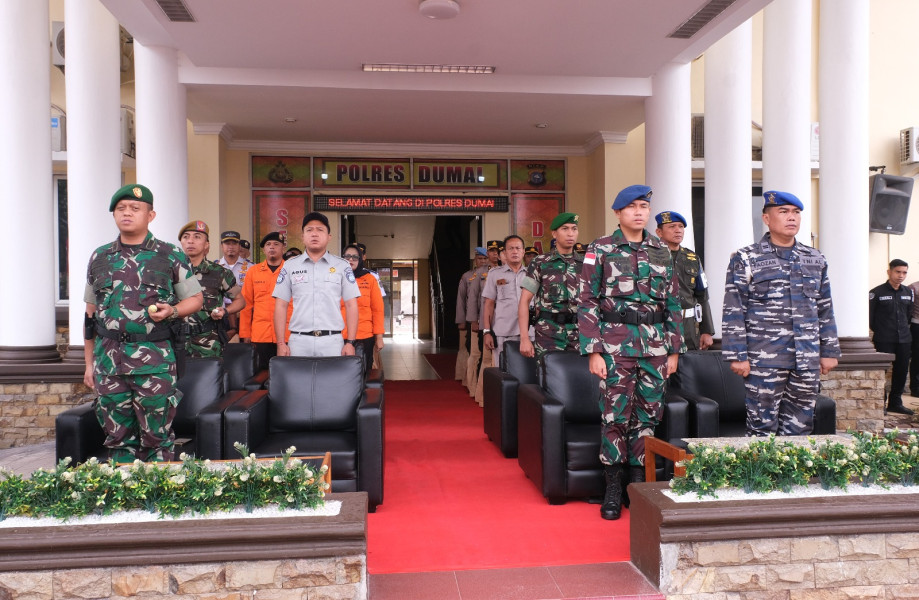 Giat Apel Gelar Pasukan, Kesiapan Anggota Dandim 0320/Dumai Diperkuat