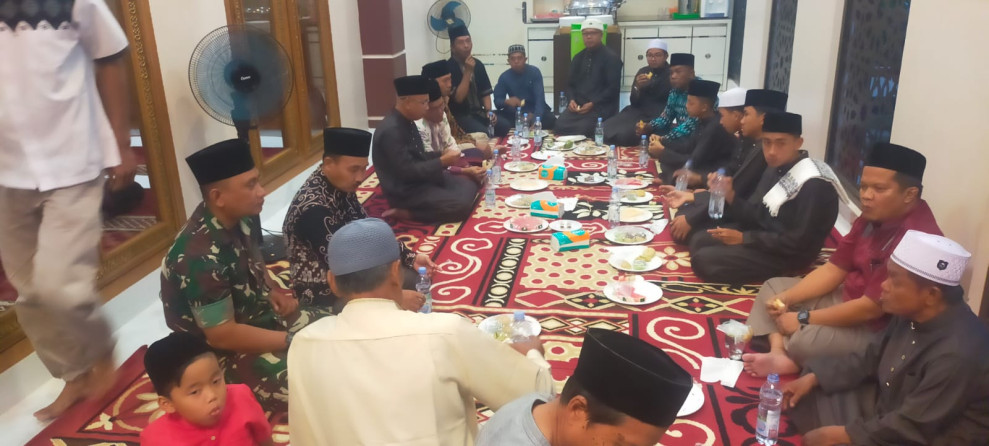 Sertu Jumat Desmanto Hadir Kegiatan Buka Bersama