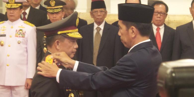 Ini Pesan Jokowi Untuk Tito Karnavian, setelah Resmi Jadi Kapolri