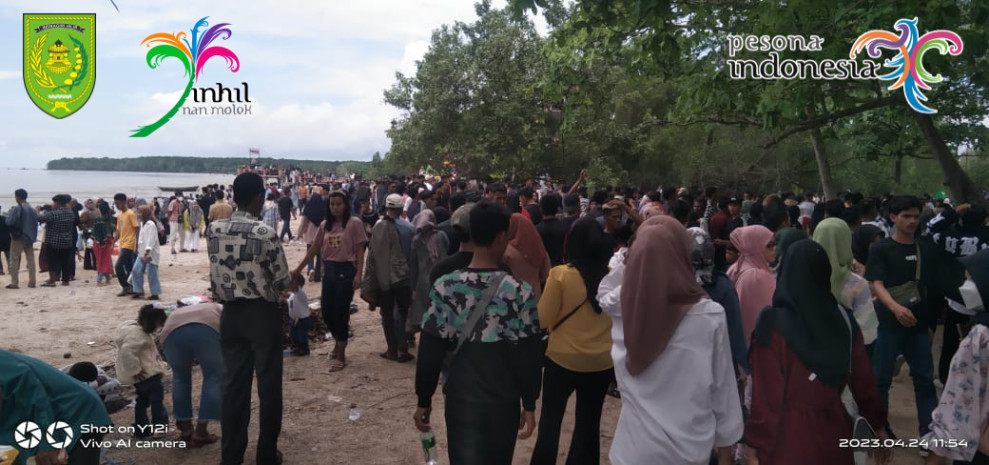 Pantai Solop Jadi Tujuan Liburan Hari Raya Idul Fitri 1444 H