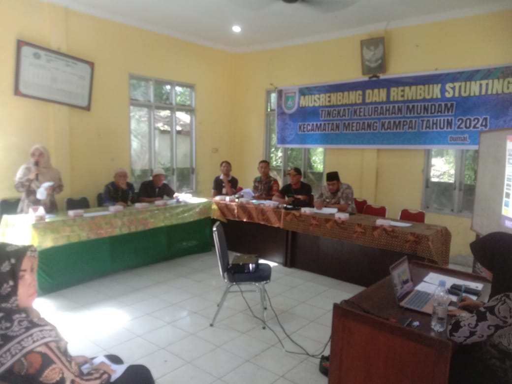 Sertu Ramli Hadiri Giat Musrenbang Rembuk Stunting