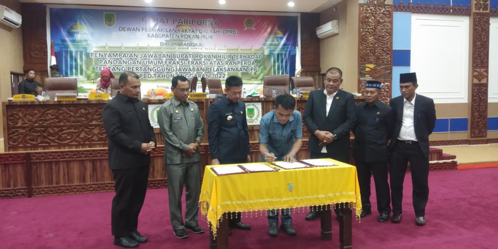 Fraksi Golkar Sarankan Pemkab Rohil Evaluasi OPD Yang Serapan Anggaran Rendah