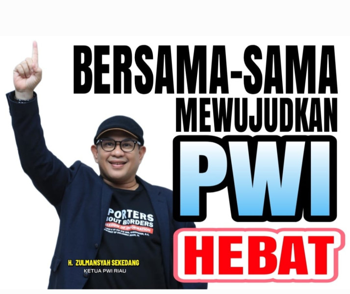 Gagas Fellowship Jurnalisme di PWI HEBAT, Zulmansyah Dipuji Wartawan Senior