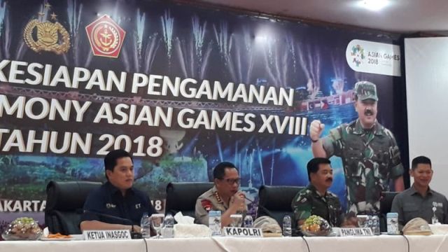Sebanyak 9.422 Personel Gabungan Siap Amankan Penutupan Asian Games