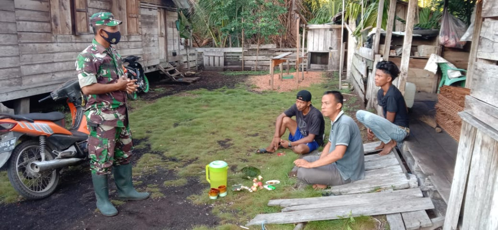 Giat Komsos Oleh Serda Edi Saputra
