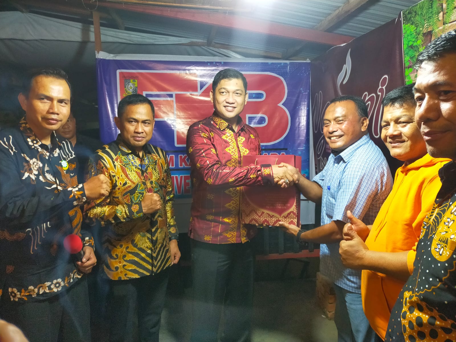 Dandim 0313/KPR Yang Baru dan Lama Adakan Acara Ramah Tamah Di RAMA Coffee