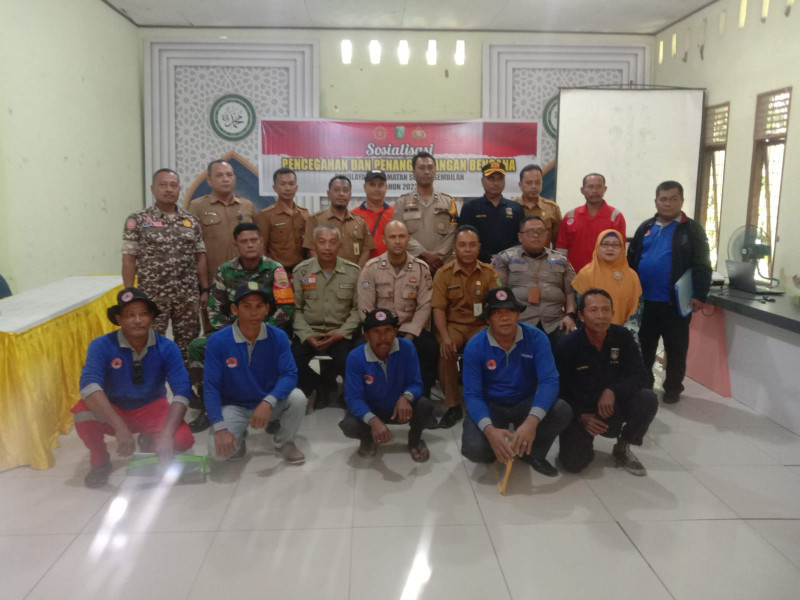 Pertemuan Untuk Sosialisasi Pencegahan Karhutla Dihadiri Oleh Sertu Afnal