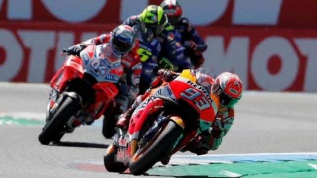 Marquez Menang Atas Dovizioso di MotoGP Thailand