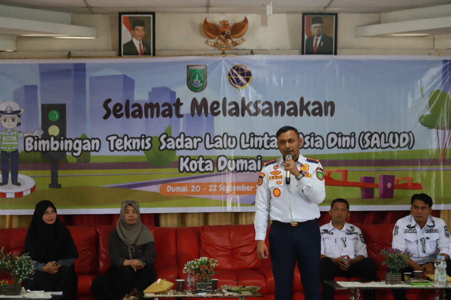 Dishub Dumai Gelar Bimtek SALUD, Ajak Guru Tanamkan Keselamatan Berlalu Lintas
