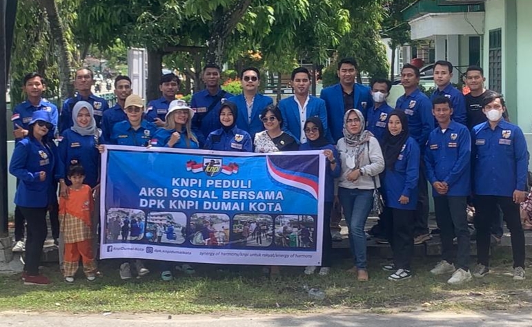 DPK KNPI Dumai Kota Kembali Laksanakan Giat Jum'at Berkah Dalam Rangka Hari Sumpah Pemuda