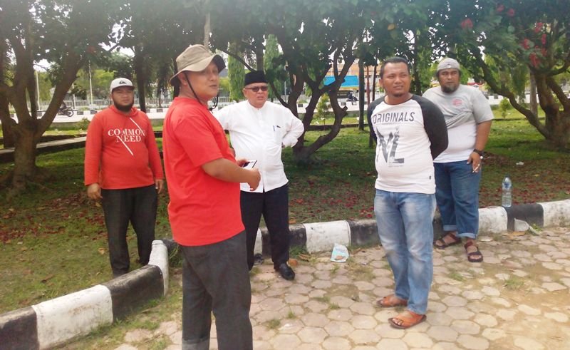 Jelang Tablig Akbar, DLH Bersih-bersih Lapangan Bukit Gelanggang