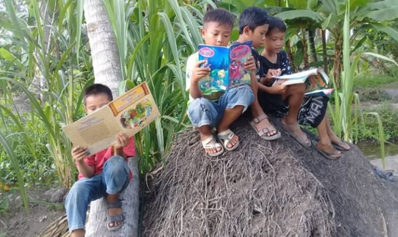Kisah Perjuangan Mereka yang Menggairahkan Minat Baca Buku di Inhil