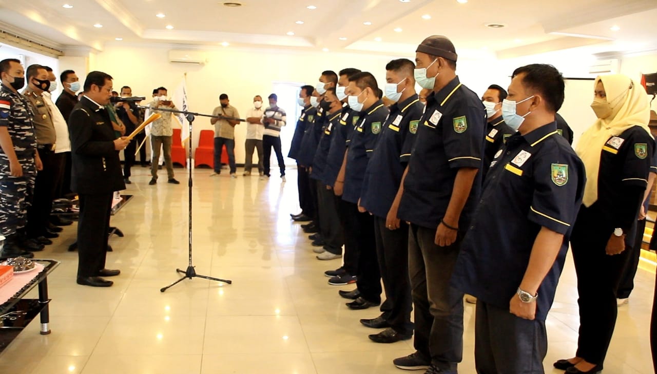 Dr H Syafriadi, SH.MH Secara Resmi Melantik Pengcab JMSI Rokan Hilir