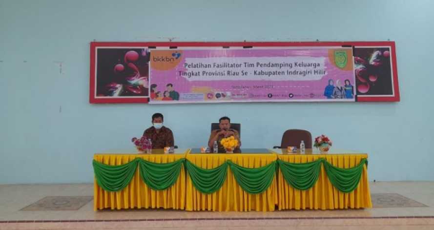 DP2KBP3A Kab. Inhil Laksanakan Pelatihan Fasilitator Tim Pendampingan Keluarga Tahun 2023