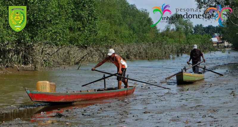 Inilah Sampan Leper, Dari Solusi Masalah Air Sungai Menjadi Tradisi Unik