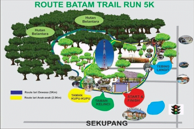 Ayo... Ikuti Batam Trail Run 5 KM