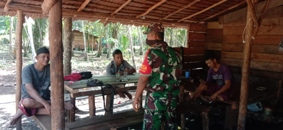 Serda Edi Laksana Komsos di Kampung Pancasila