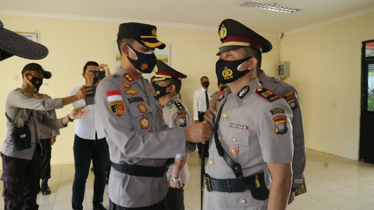 AKBP Robinson Sembiring digantikan AKP Monang sebagai Kabaops Polres Bintan