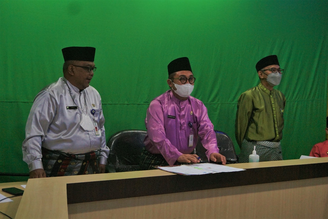 Wako Dumai Tandatangani Nota Kesepahaman Smart City Bersama Kemenkominfo Secara Virtual