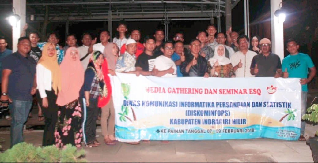 Bupati Inhil Ajak Wartawan Bangun Daerah Lewat Pemberitaan 