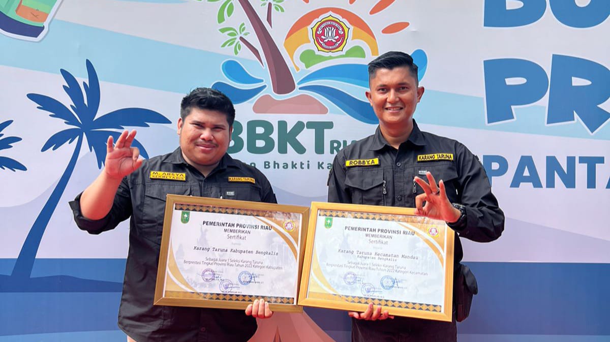Bulan Bakti Ke 62 Tahun, Karang Taruna Kecamatan Mandau Juara I