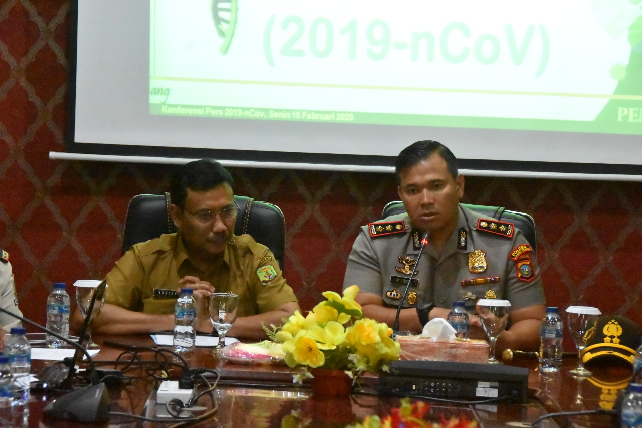 Pemerintah dan Aparat Kepolisian Observasi Suspek Corona Virus di Wilayah Kota Tanjungpinang
