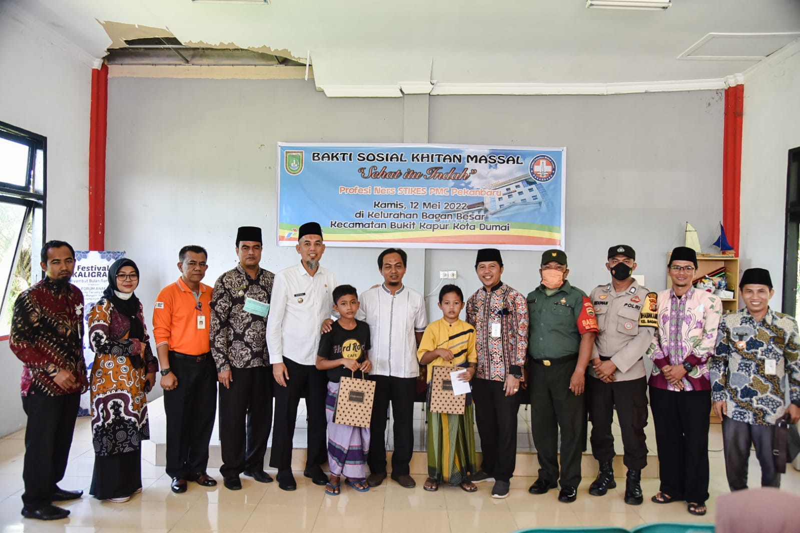 Stikes PMC Gelar Khitan Gratis, Wako Dumai Apresiasi Profesi Ners