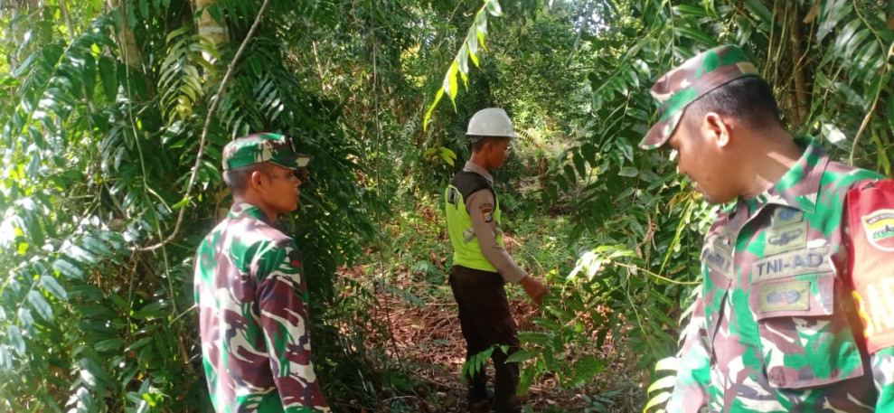 Babinsa Koramil 06 Merbau Tunrun Langsung Untuk Meninjau Wilayahnya