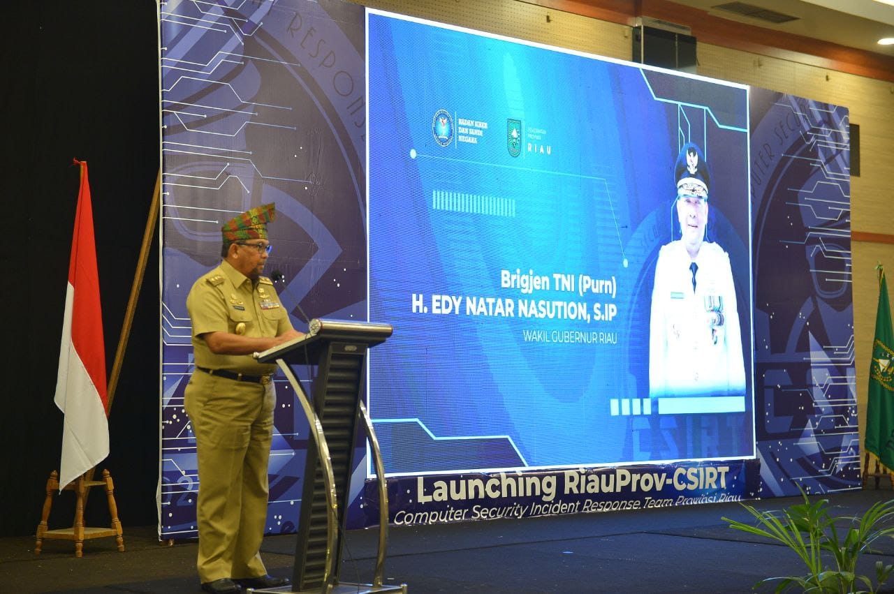 Pemprov Riau Resmi Launching Riauprov-CSIRT, Berikut Tujuannya
