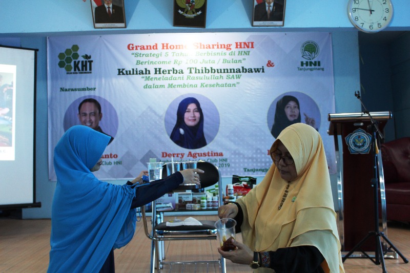 HNI Tanjungpinang Perkenalkan Produk Kesehatan yang Disunnahkan Nabi