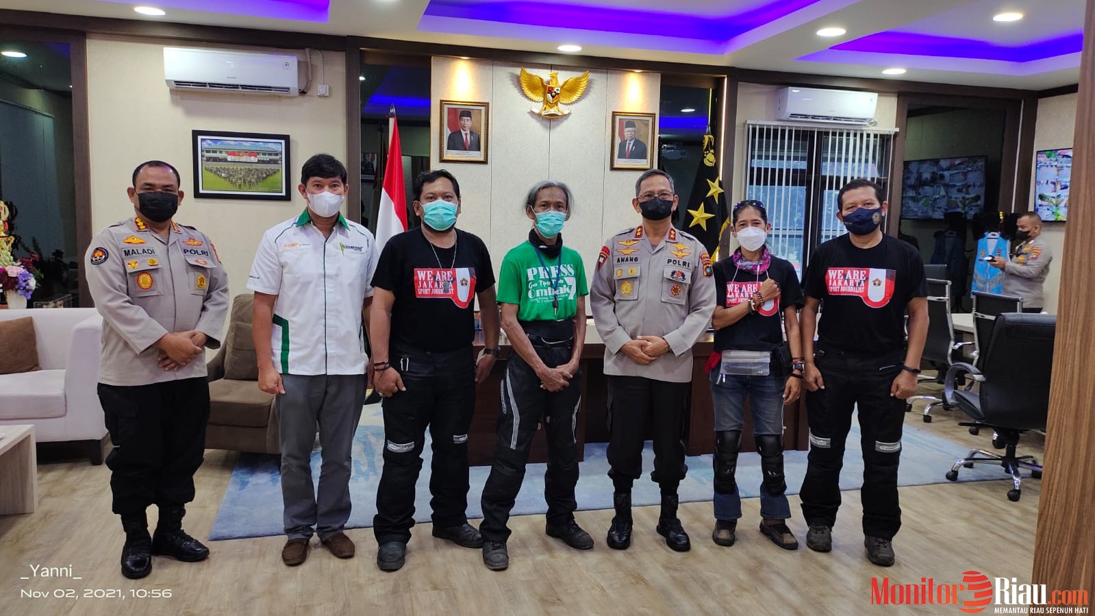 Tim JKW-PWI Pusat Lanjutkan Perjalanan ke Pulau Sumatera