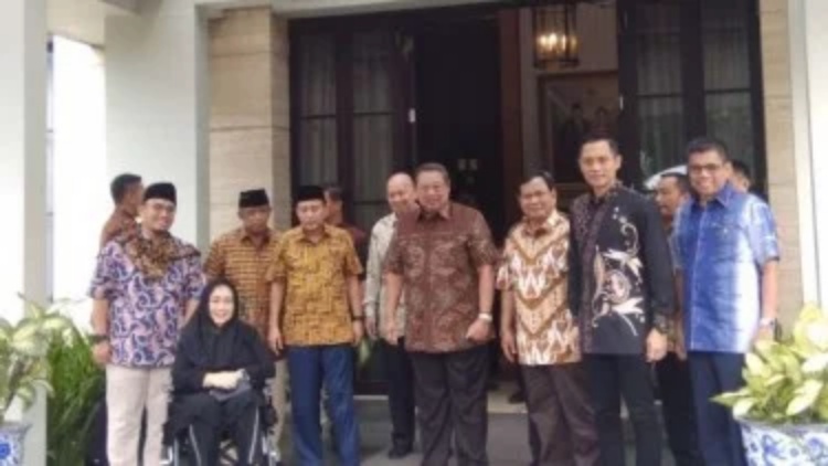 Prabowo dan SBY Bertemu di Mega Kuningan