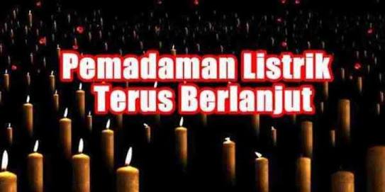 PLN Dumai Matikan Listrik Lagi Malam Ini, Berikut Lokasinya