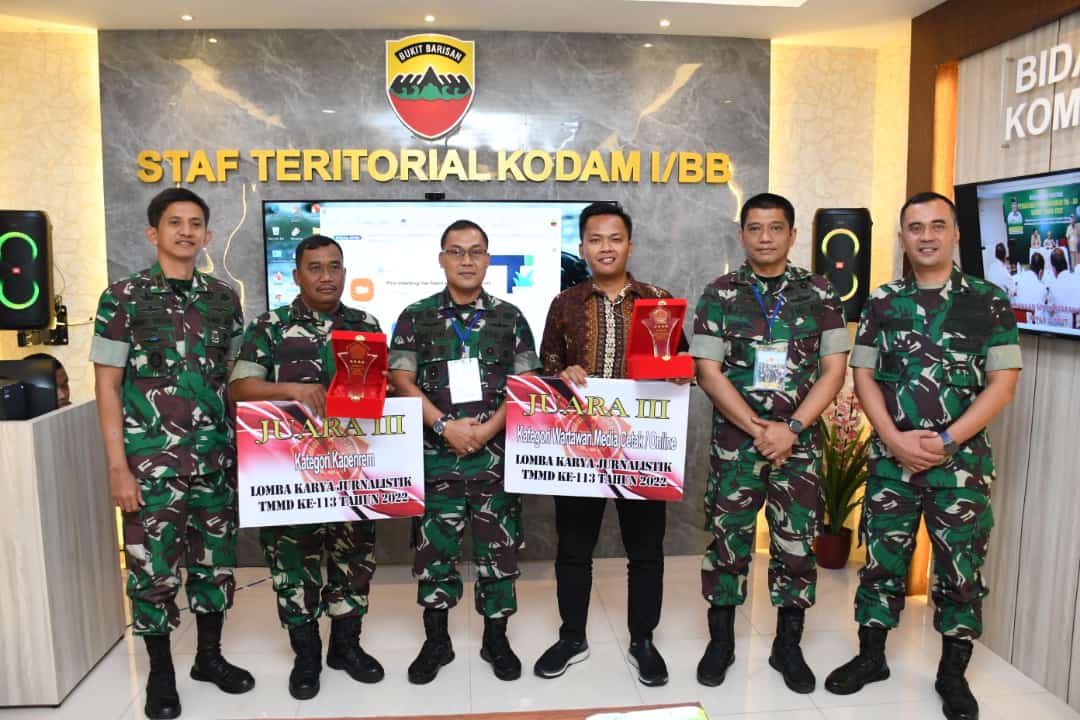 Wartawan Asal Kabupaten Bengkalis Berhasil Raih Juara 3 Nasional TMMD Ke 113