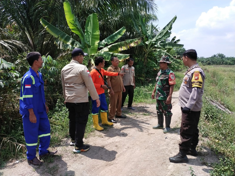 Serka Khorianto dan Aparat Terkait Laksanakan Penyisiran di Wilayah Binaannya
