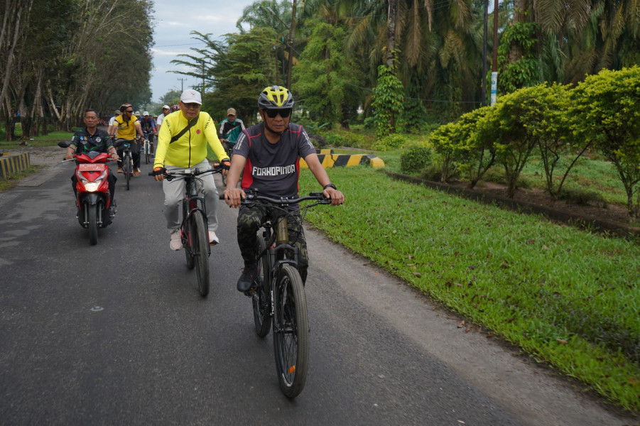 Bupati Asahan Gowes Bareng