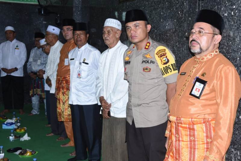 Kapolres Bengkalis Imbau Warga Sukseskan Pelantikan Presiden Jokowi