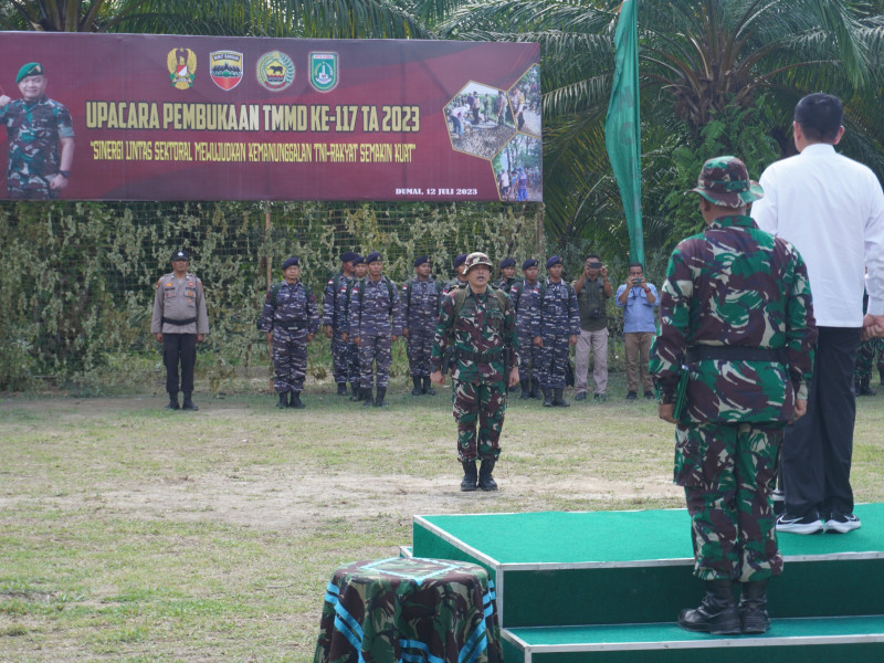 TMMD ke 117, Bhakti TNI Membangun Desa Untuk Mensejahterakan Bangsa