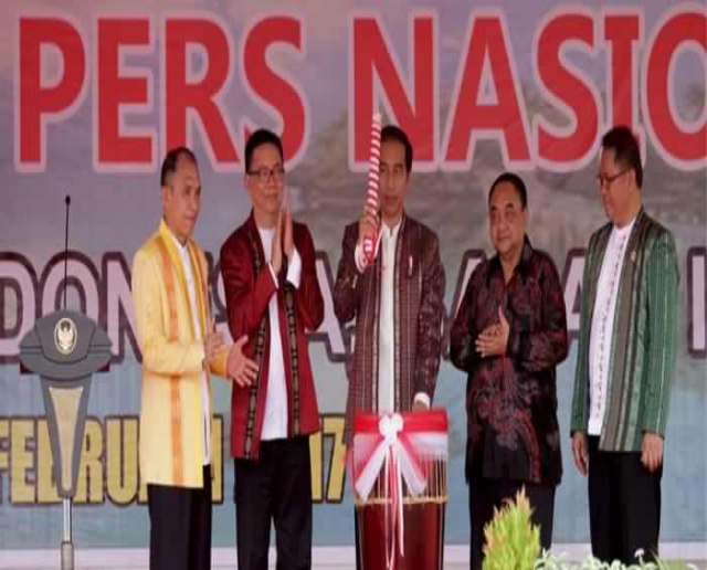 Presiden Jokowi: Selamat Hari Pers Nasional 2017