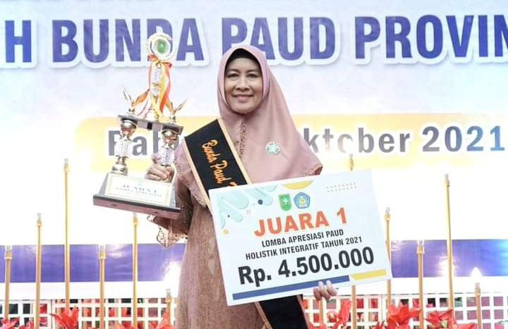 Kabupaten Inhil Menang Lomba Apresiasi PAUD Holistrik Integratif Tahun 2021