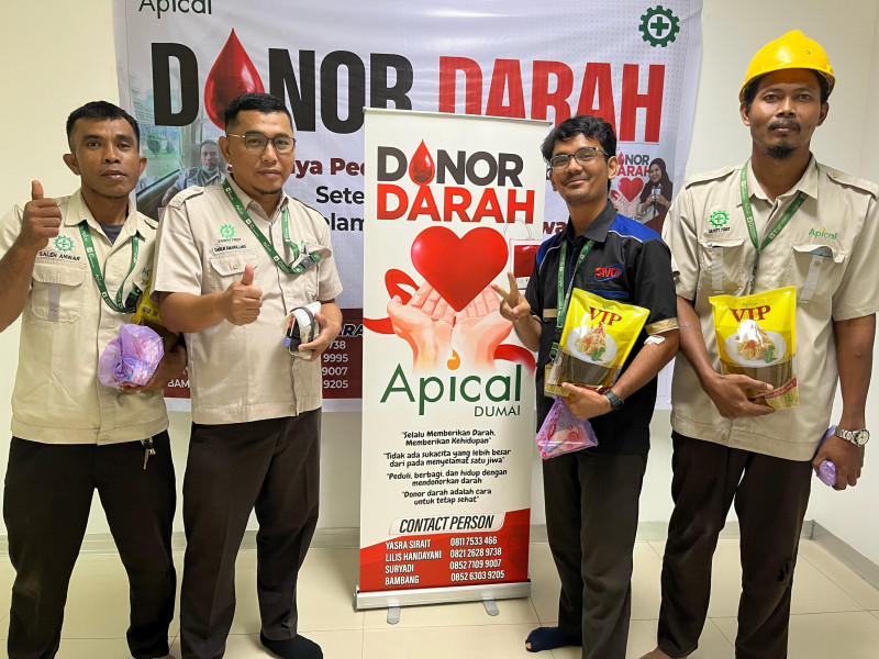 Apical Gelar Serangkaian Acara Peduli Kesehatan & Keselamatan Peringati Bulan K3 Nasional di Dumai